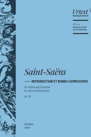 À ne pas manquer - SAINT-SAENS C. Introduction Rondo Capriccioso OP 28 Conducteur