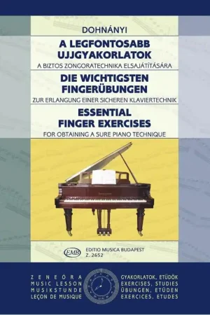 Dohnanyi E. Exercices de Doigts Piano | Offre limitée