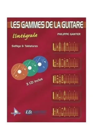 Ganter P. Les Gammes de la Guitare Vol 1, 2, 3 | Très bien noté