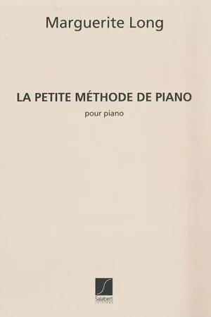 Prix doux - Long M. la Petite Methode de Piano