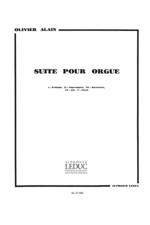 Alain J. Suite Orgue | Achat sécurisé