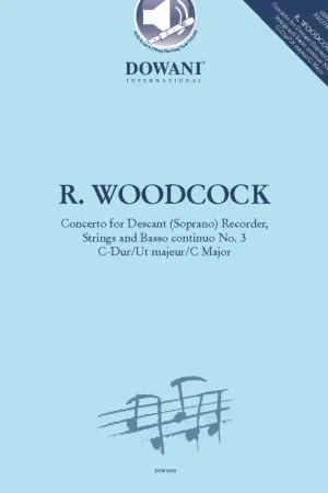Woodcock R. Concerto N°3 Flute A Bec Soprano | Ajoutez au panier