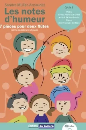 MULLER-ARNAUDET S. Les Notes D'humeur Flutes | Prix doux