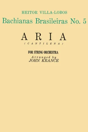 VILLA-LOBOS H. Bachianas Brasilieras N°5 String Ensemble | Direct fabricant