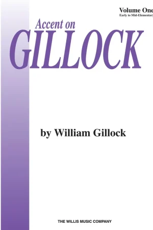 Accent ON Gillock Book 1 Piano - Déstockage