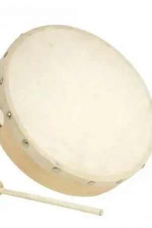 Disponible | Tambourin Peau Naturelle 20 CM Sans Cymbalettes
