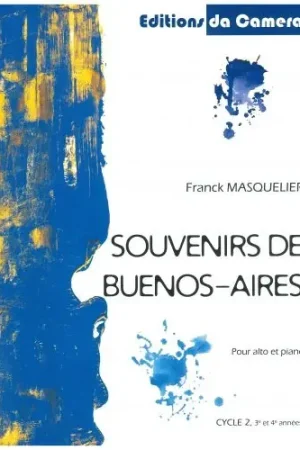 Masquelier F. Souvenir de Buenos Aires Alto - Plus que quelques unités