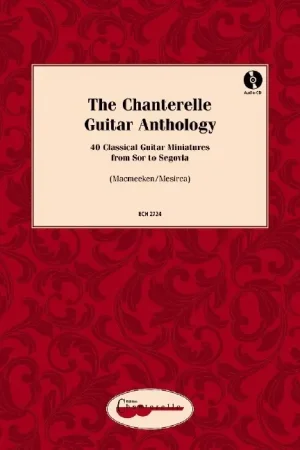 Soldes | The Chanterelle Guitar Anthology Guitare