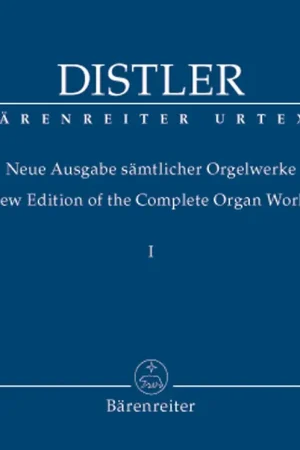 Distler H. Oeuvres Complete Vol 1 Orgue | Nouveau au catalogue
