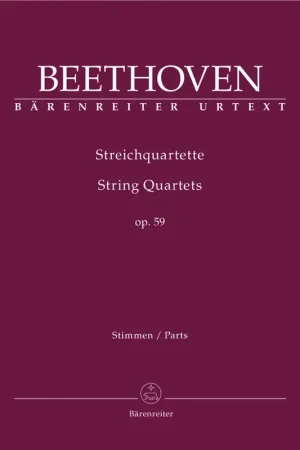 Beethoven L. Quatuor A Cordes OP 59 | Achetez dès maintenant