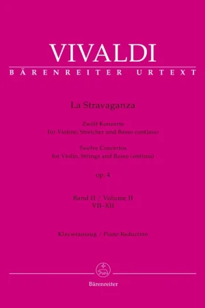 Vivaldi A. la Stravaganza OP 4 Vol 2 Violons | Vente flash