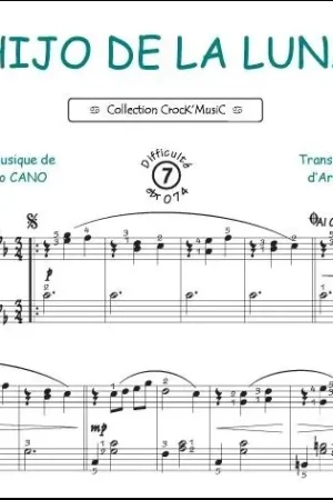 Hijo de la Luna Piano | Achetez dès maintenant