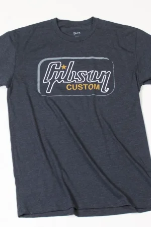 Nouveau au catalogue | T-Shirt Gibson Custom T (heathered Gray) Medium