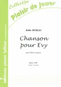 Ajoutez au panier | Scelli A. Chanson Pour Evy Flute