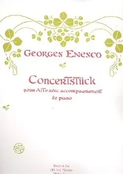 Prix malin - Enesco G. Concertstuck Alto Piano