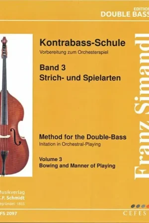 Simandl F. Kontrabass Schule 3 Contrebasse | Déstockage