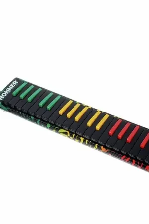 Retour facile - Hohner Airboard 32 Rasta Melodica