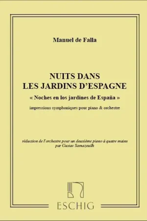 de Falla M. Nuits Dans Les Jardins D'espagne 2 Pianos | Bien noté