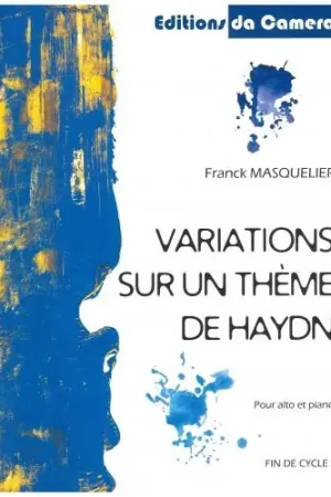 Prix avantageux | Masquelier F. Variations Sur UN Theme de Michael Haydn Alto