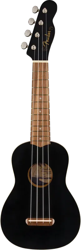 Ukulele Soprano Fender Venice Black | Dernières pièces