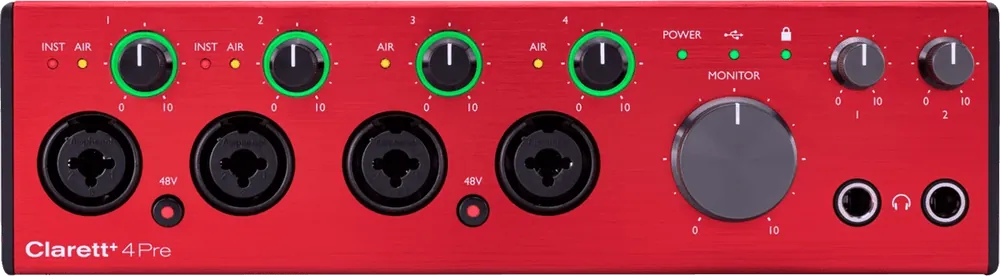 Focusrite CLARETT-4PRE+ - Remise supplémentaire