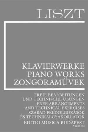 Liszt F. Free Arrangements And Technical Exercises Piano - Préféré des clients