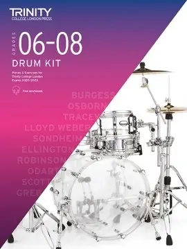 Achetez maintenant | Drum Kit Exam Pieces & Exercises Grade 06-08 2020-2023