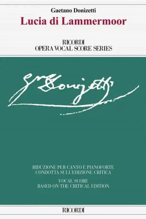 Donizetti G. Lucia DI Lammermoor Chant-1 - Bon plan