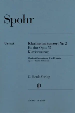 Spohr L. Concerto N°2 OP 57 Clarinette-1 - Expédition immédiate