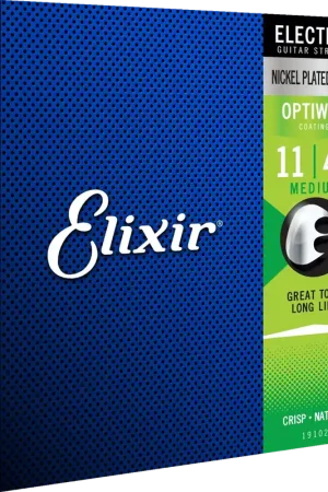 Jeu de Cordes Electrique Elixir Optiwed 19102 Medium 11/49 - Plus que quelques articles