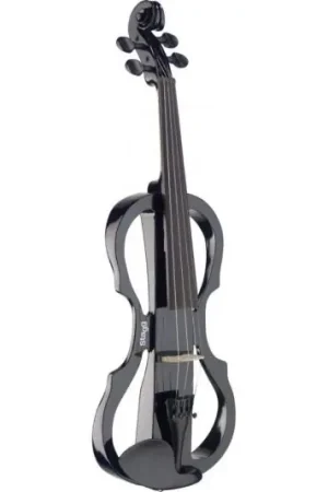 Commandez dès maintenant | Violon Electrique Stagg Noir Forme Violon