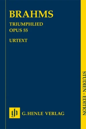 Achetez en ligne - Brahms J. Triumphlied OP 55 Conducteur