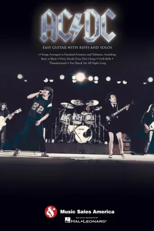 Ac/dc Plug Easy Guitar With Riffs And Solos - Réduction