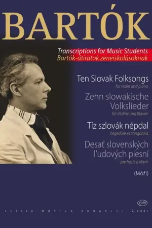 Nouveau chez nous - Bartok B. Chants Populaires Slovaques Piano