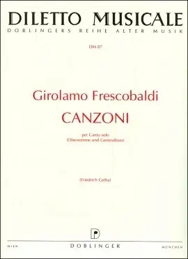 Frescobaldi G. Canzoni Canto Solo Violon - Soldes
