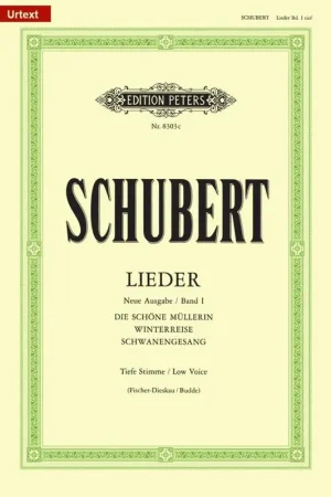 Schubert F. Lieder Vol 1 Voix Basse - Premium