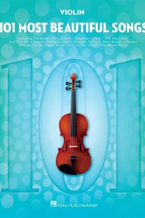 101 Most Beautiful Songs Violon | Stock limité