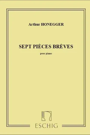 Honegger A. Pieces Breves Piano | Retour gratuit