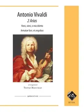 Vivaldi A. Arias Chant Guitare - Ajoutez au panier