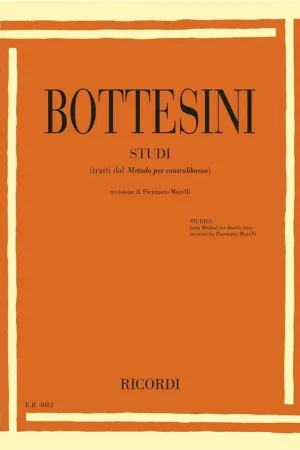 Bottesini G. Studies Contrebasse | Se termine bientôt