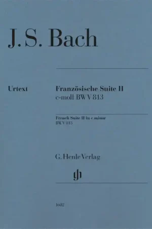 Bach J.s. Suite Francaise 2 UT Mineur Bwv 813 Piano | Achetez maintenant