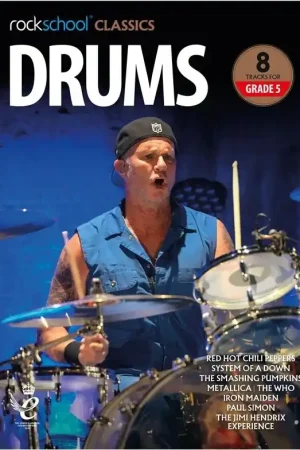 Rockschool Classics Drums Grade 5 2018+ | Bon plan