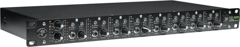 Aujourd'hui seulement | Mackie HM-800 HM Amplificateur de Casque 8 Canaux