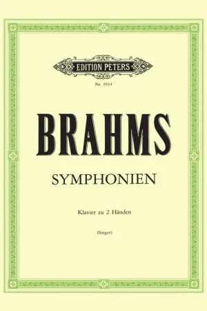 Brahms J. Symphonies Piano - Petit prix