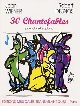 Wiener J. Chantefables Chant | Offre exceptionnelle