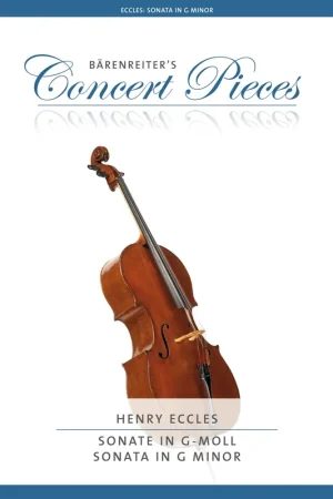 Aujourd'hui seulement - Eccles H. Sonata G Minor Violoncelle-4