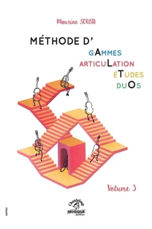 Économisez maintenant | Sousa M. Methode D'archet Articulations Petits Solos Duos Alto Vol 3