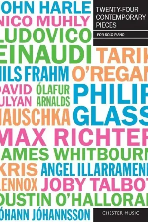 TWENTY-FOUR Contemporary Pieces Piano Solo | Plus que quelques jours