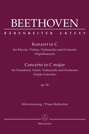 Beethoven L. Triple Concerto OP 56 Piano, Cordes et Orchestre | Prix exceptionnel