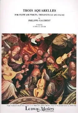 Gaubert P. Aquarelles Flute OU Violon, Violoncelle et Piano - Prix exceptionnel